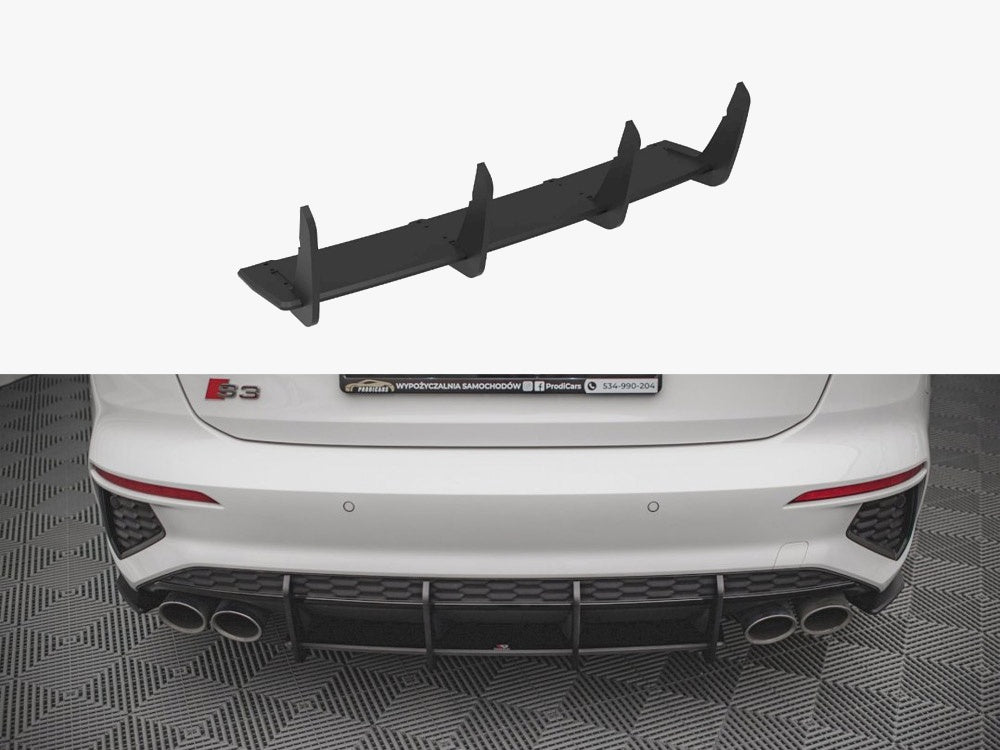 Street PRO Rear Diffuser compatible with Audi S3 Sportback 8Y