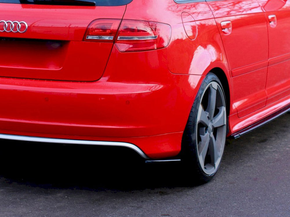 Rear Side Splitters compatible with Audi RS 3 8P (2011-2012)