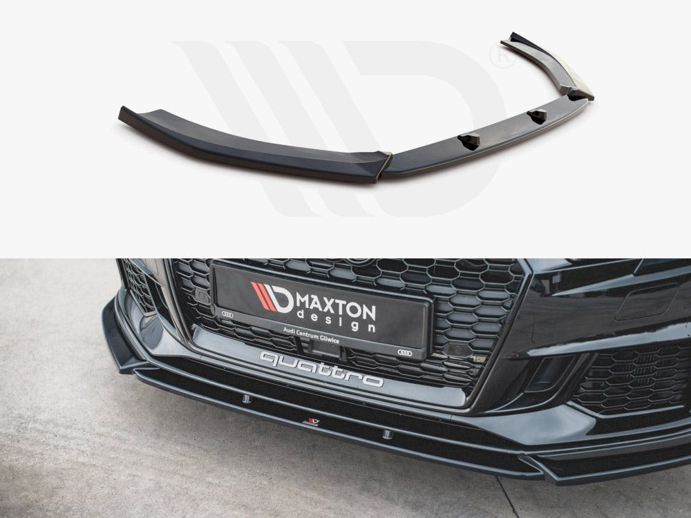 Front Splitter V.4 Audi RS3 8V Facelift  (2017-UP)