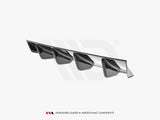 Rear Diffuser compatible with Audi RS 3 8V Facelift Sedan (2017-2020)