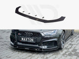 MAXTON DESIGN Front Racing Splitter V.1 Audi RS3 8V Facelift Sportback (2017-20)