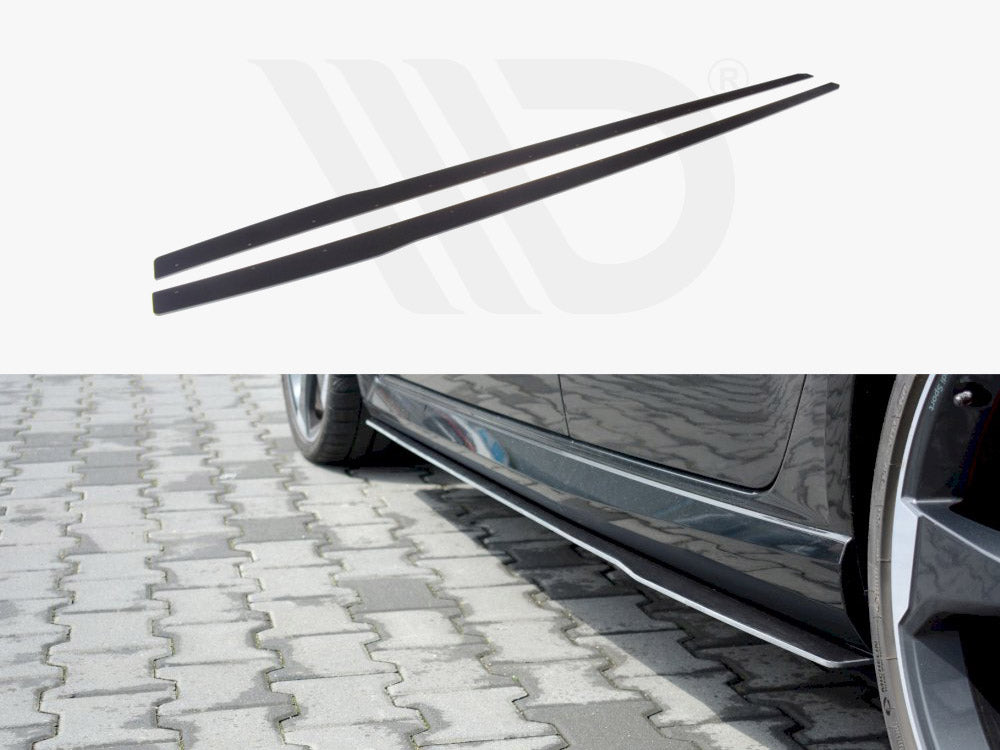 Racing Side Skirts Diffusers V.1 Audi RS3 8V Facelift Sportback (2017-20)