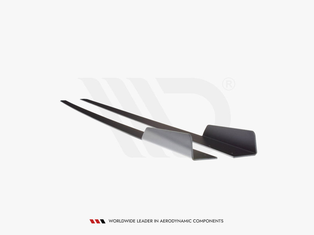 Racing Side Skirts Diffusers V.2 compatible with Audi RS 3 8V Facelift Sportback (2017-20)