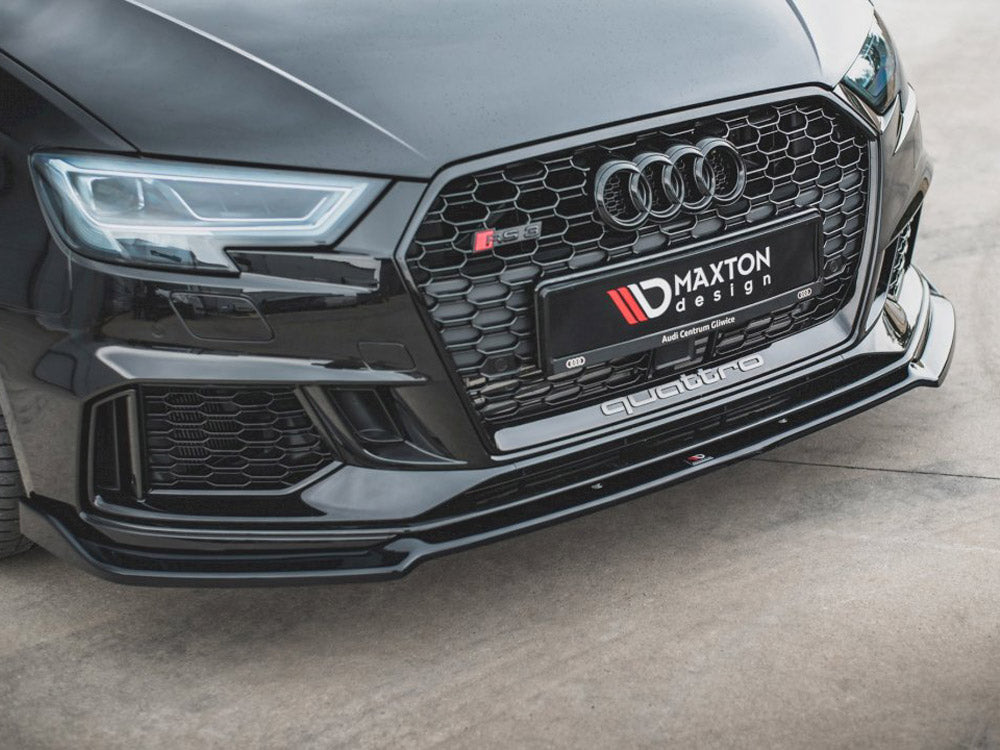 Front Splitter V.3 compatible with Audi RS 3 Sportback 8V Facelift