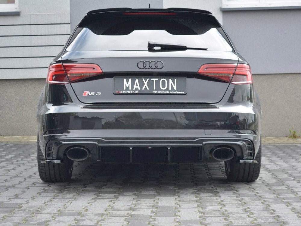 Rear Valance compatible with Audi RS 3 8V FL Sportback