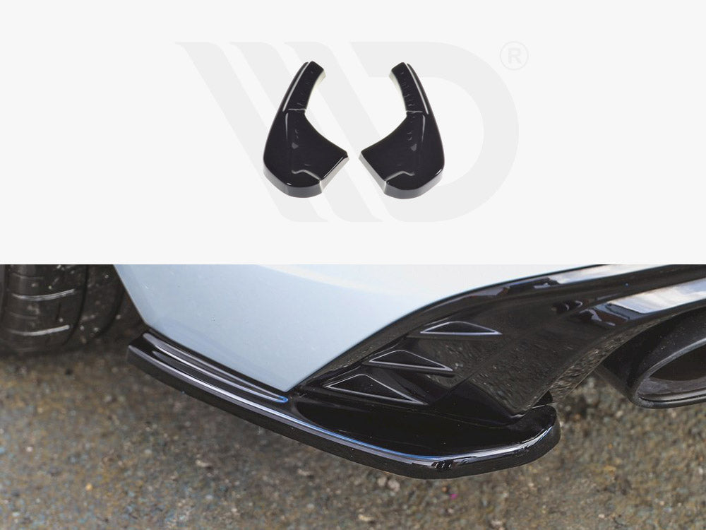 Rear Side Splitters Audi RS3 8V Facelift Sportback (2017-2020)