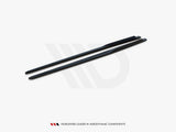 Side Skirts Diffusers V.2 compatible with Audi RS 3 8V Sportback Facelift (2017-UP)