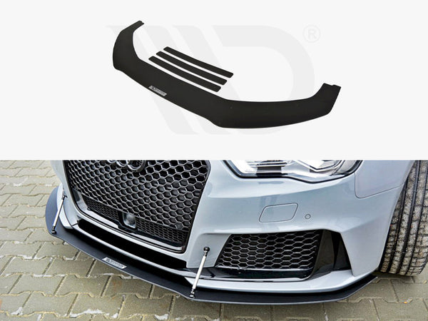 MAXTON DESIGN Front Racing Splitter Audi RS3 8VA Sportback Pre-facelift (2015-2016)