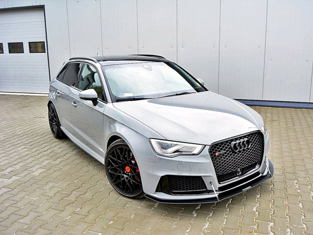 MAXTON DESIGN Front Racing Splitter Audi RS3 8VA Sportback Pre-facelift (2015-2016)