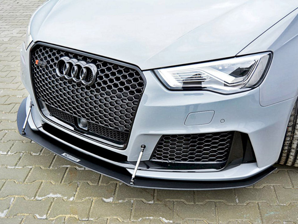 MAXTON DESIGN Front Racing Splitter Audi RS3 8VA Sportback Pre-facelift (2015-2016)