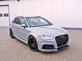 Front Splitter V.1 compatible with Audi RS 3 8VA Sportback Pre-Facelift (2015-2016)