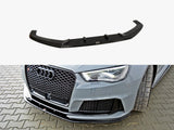 Front Splitter V.2 compatible with Audi RS 3 8VA Sportback Pre-facelift (2015-2016)