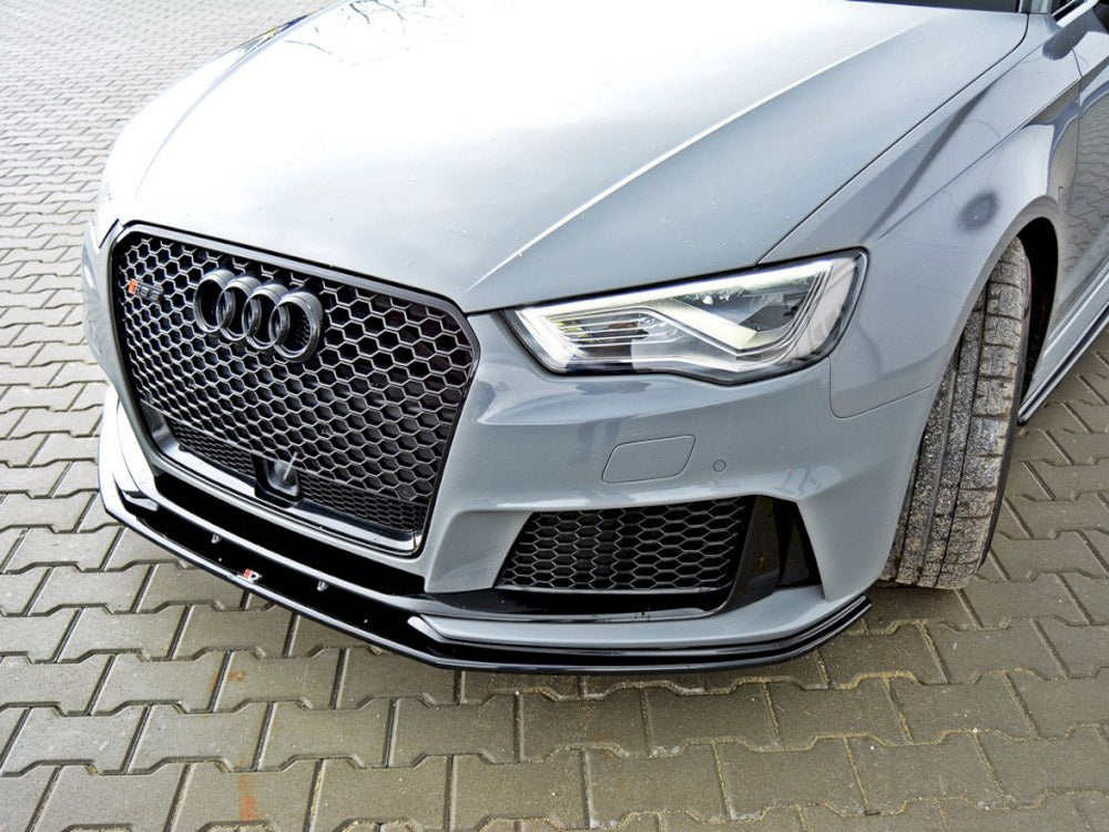 Front Splitter V.2 compatible with Audi RS 3 8VA Sportback Pre-facelift (2015-2016)