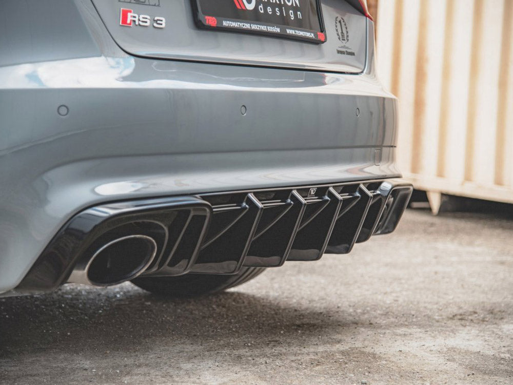 Rear Valance compatible with Audi RS 3 8V Sportback (2015-2016)