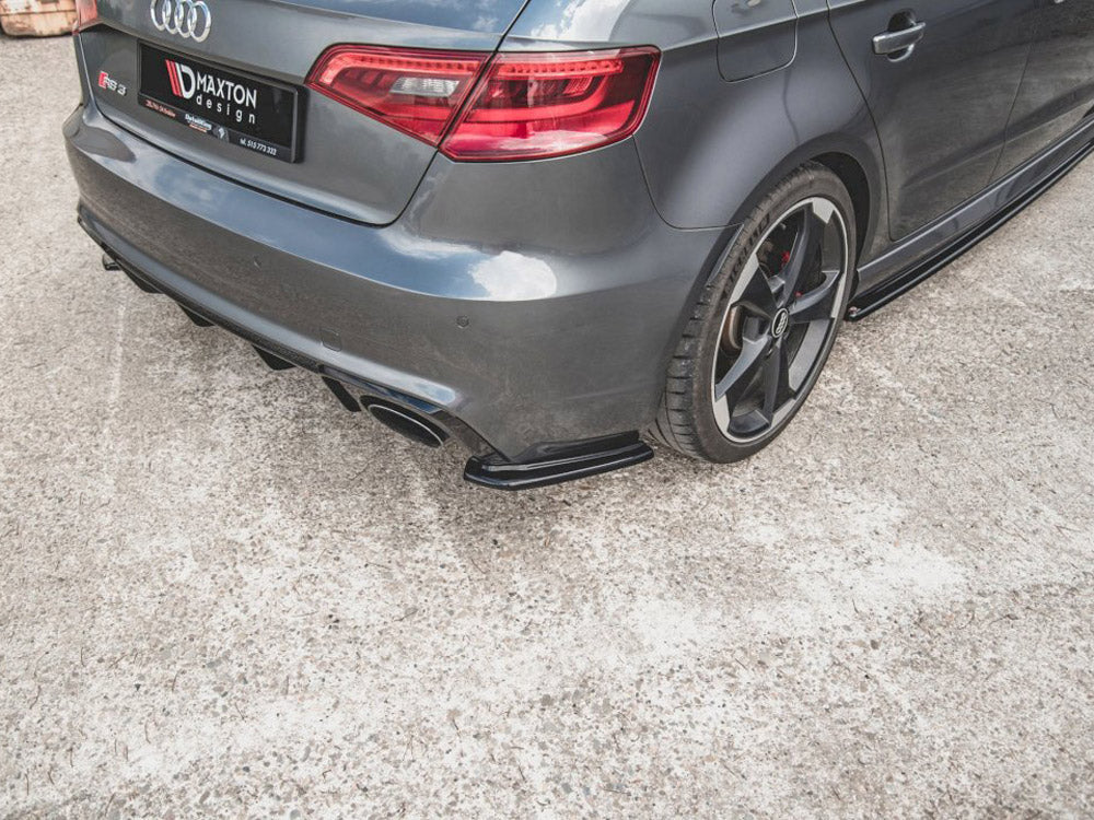 Rear Side Diffusers V1 compatible with Audi RS 3 8V Sportback (2015-2016)