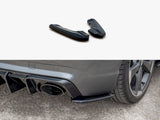 Rear Side Diffusers V2 compatible with Audi RS 3 8V Sportback (2015-2016)