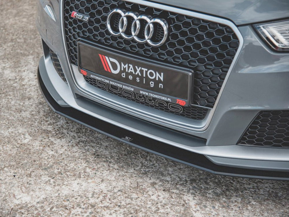 Street PRO Front Splitter compatible with Audi RS 3 8V Sportback