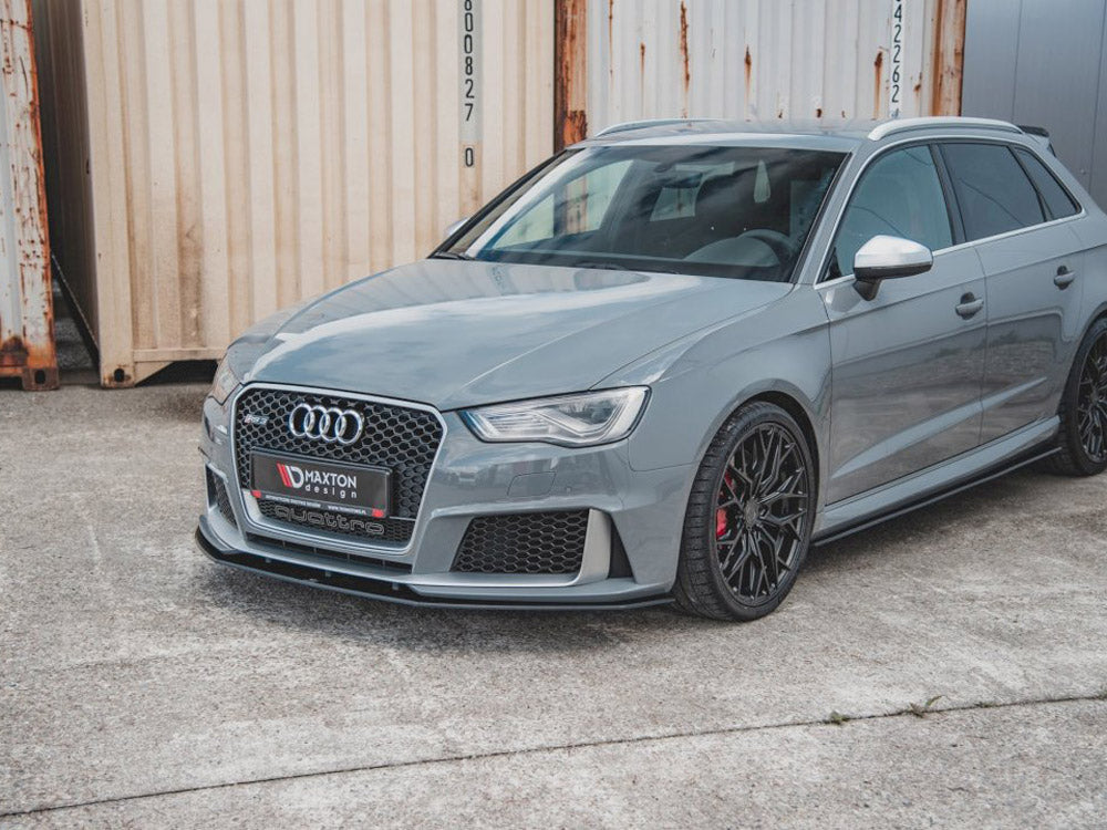 Street PRO Front Splitter compatible with Audi RS 3 8V Sportback