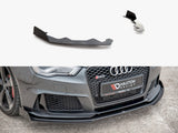 Front Splitter Flaps compatible with Audi RS 3 8V Sportback