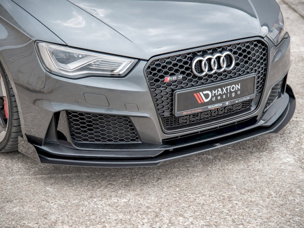 Front Splitter Flaps compatible with Audi RS 3 8V Sportback