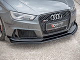 Front Splitter Flaps compatible with Audi RS 3 8V Sportback