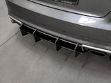Street PRO Rear Diffuser V.2 compatible with Audi RS 3 8V Sportback - Red