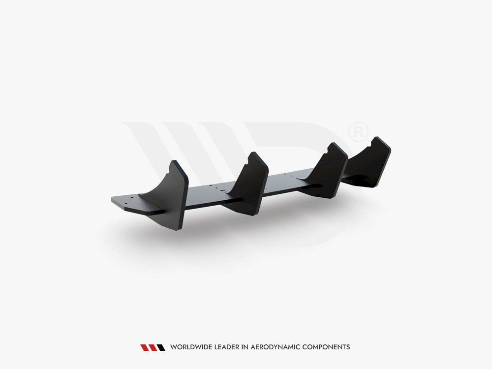 Street PRO Rear Diffuser V.2 compatible with Audi RS 3 8V Sportback - Red
