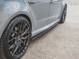 Street PRO Side Skirts Diffusers compatible with Audi RS 3 8V Sportback