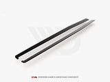 Street PRO Side Skirts Diffusers compatible with Audi RS 3 8V Sportback