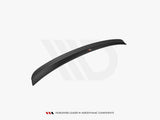 Spoiler CAP compatible with Audi A4 S Line B6 Sedan - Carbon Look