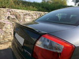 Spoiler CAP compatible with Audi A4 S Line B6 Sedan - Carbon Look