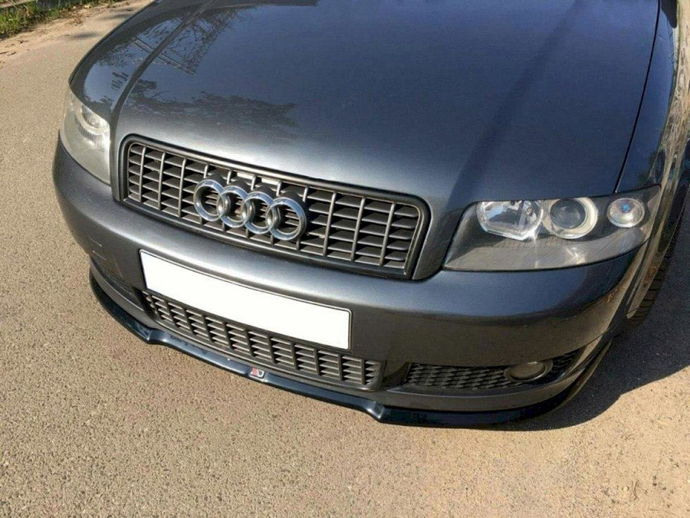 Front Splitter V.1 compatible with Audi A4 S Line B6 - Carbon Look