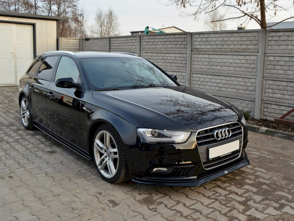 Front Splitter V.2 compatible with Audi A4 B8 Facelift