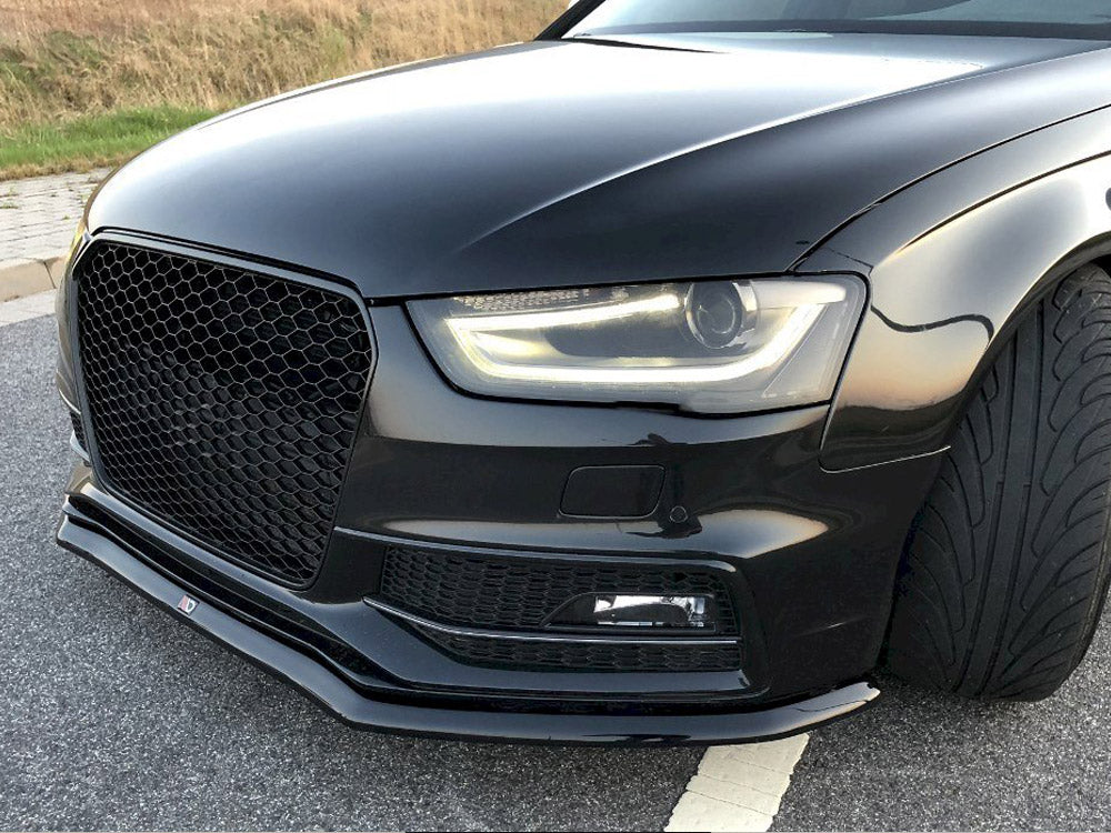 Front Splitter V.1 Audi S4 / A4 S-Line B8 FL