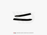 Rear Side Splitters compatible with Audi A4 B8