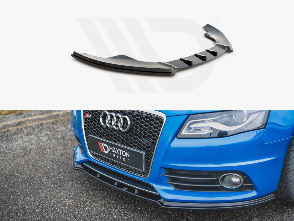 MAXTON DESIGN Front Splitter Audi S4 / A4 S-Line B8