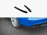 Rear Side Splitters compatible with Audi S4 / A4 S Line B8 Sedan