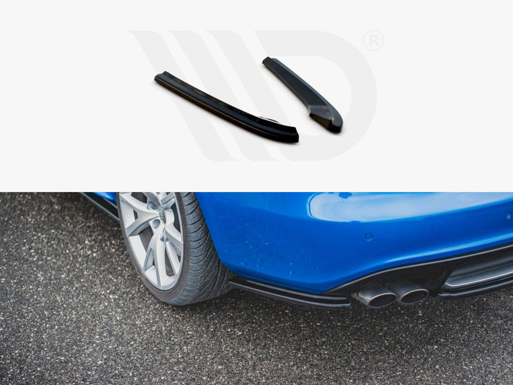 Rear Side Splitters Audi S4/ A4 S-line B8 Sedan (2008-2011)