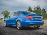 Rear Side Splitters compatible with Audi S4 / A4 S Line B8 Sedan