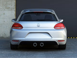 Rear Diffuser compatible with VW Scirocco Standard (Scirocco R Look)