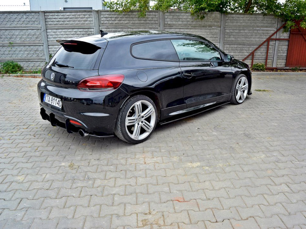 Rear Diffuser &amp; Rear Side Splitters compatible with Volkswagen Scirocco R