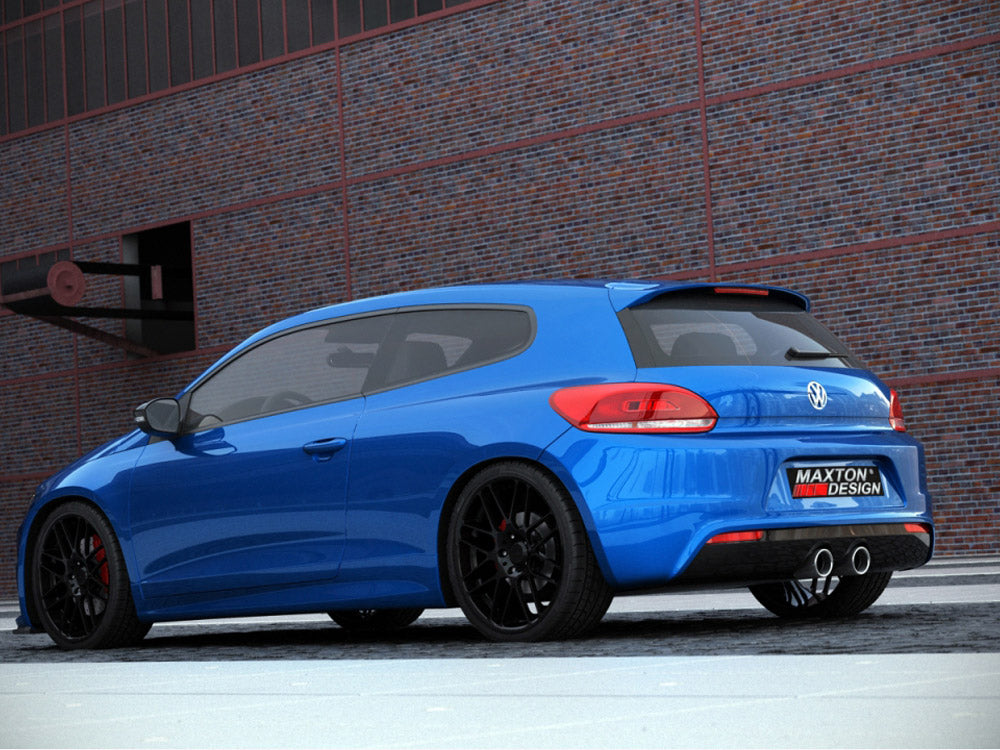 Rear Valance compatible with VW Scirocco III R With 2 Exhaust Holes