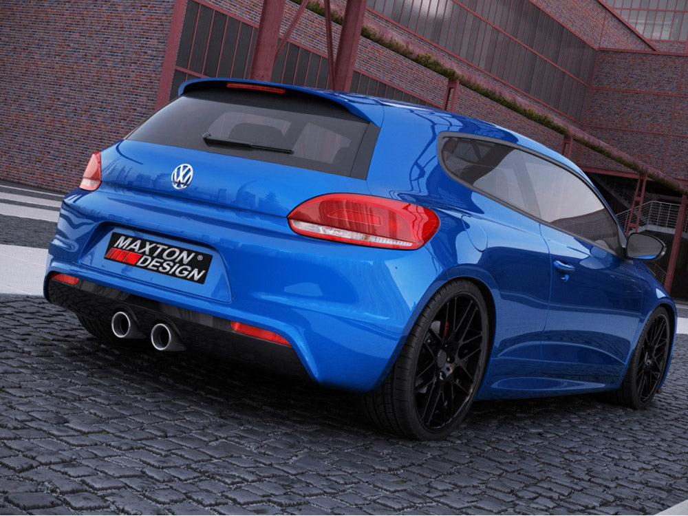 Rear Valance compatible with VW Scirocco III R With 2 Exhaust Holes