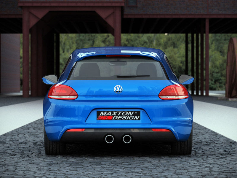 Rear Valance VW Scirocco III  R With 2 Exhaust Holes