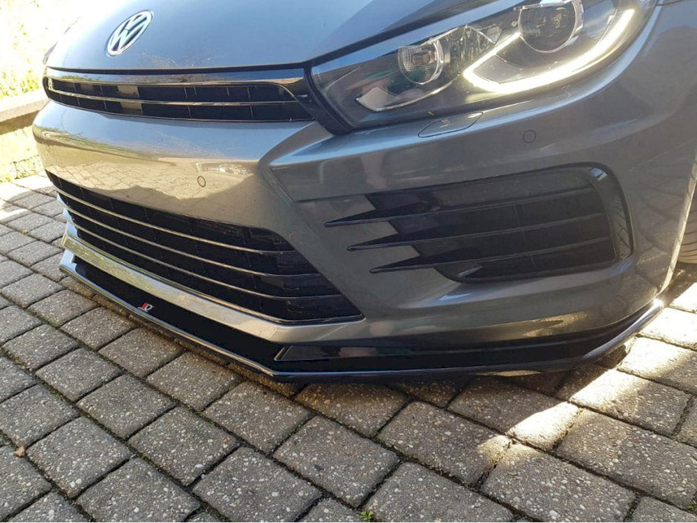 Front Splitter V.1 Volkswagen Scirocco MK3 R Facelift (2014-2017)