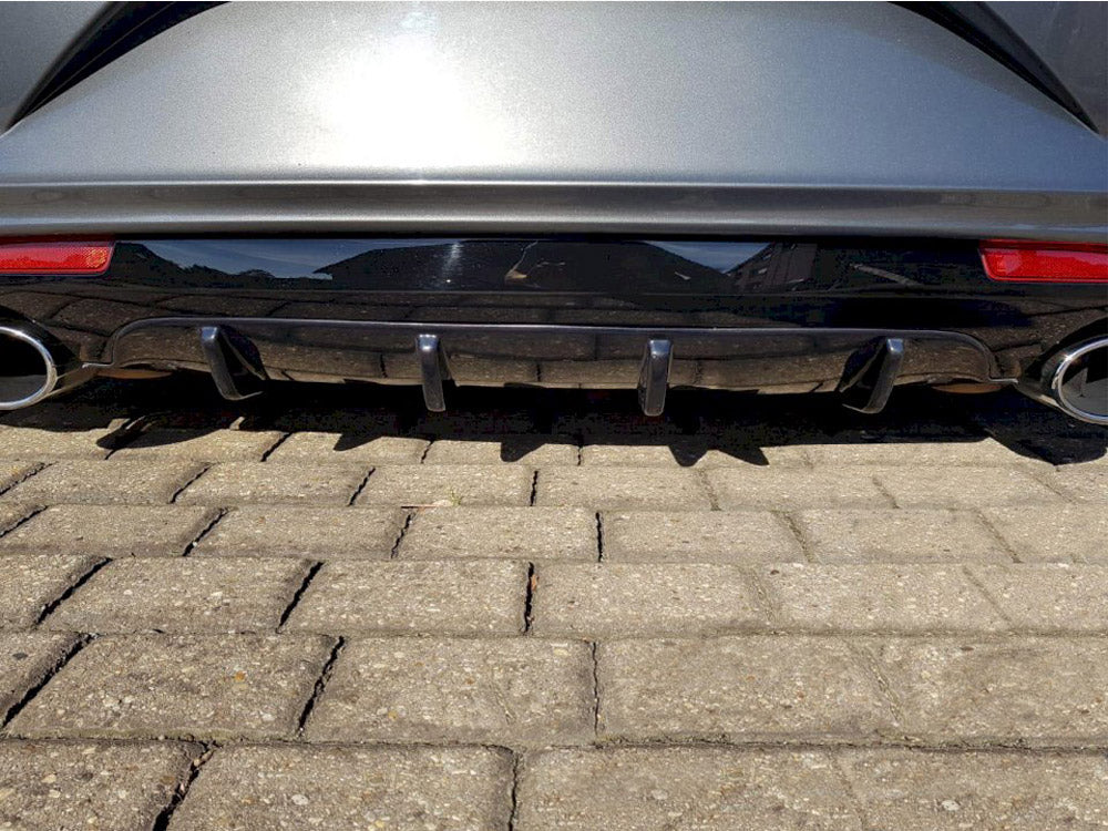 Rear Diffuser compatible with VW Scirocco Mk3 R Facelift (2014-2017)