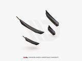 MAXTON DESIGN Front Bumper Wings (Canards) VW Polo MK6 GTI (2017-2021)