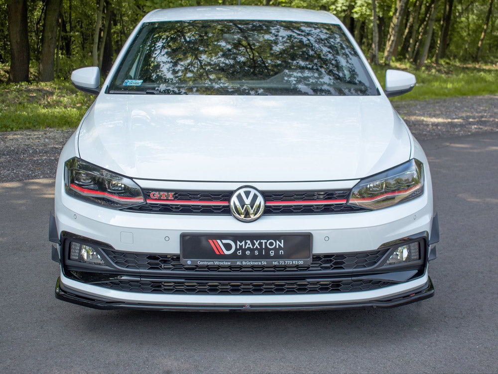 MAXTON DESIGN Front Bumper Wings (Canards) VW Polo MK6 GTI (2017-2021)