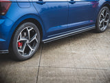 Street PRO Side Skirts Diffusers compatible with VW Polo GTI Mk6