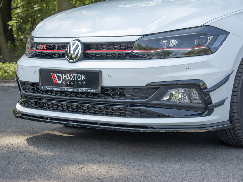 Front Splitter V.1 compatible with Volkswagen Polo GTI / R-Line Mk6